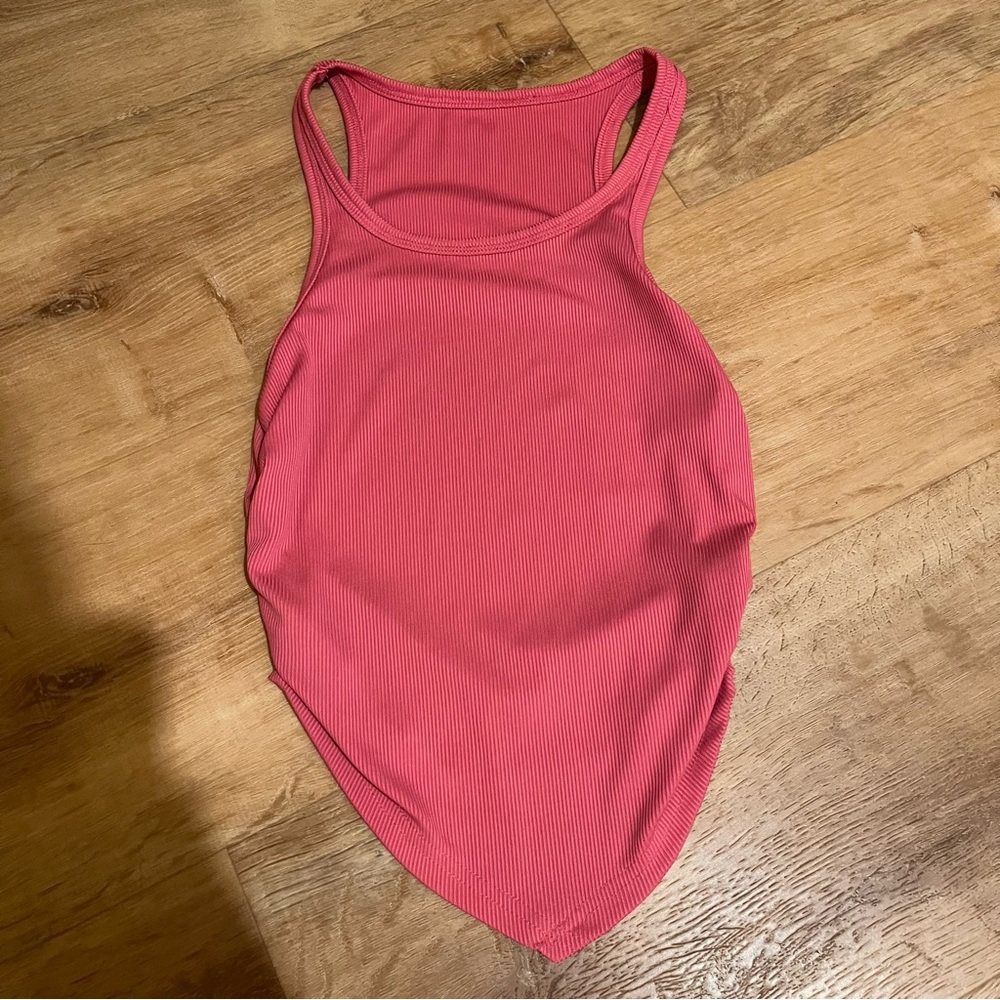 Hilary Duff Lizzie McGuire Inspired Y2K Hot Pink Tank Top